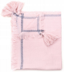 Moteriskas salikas Cozy Winter - siltas, su kutais, sviesiai rozinis
