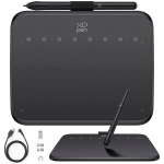 Xp-pen Deco 640 plan&scaron;etė: 16384 spaudimo lygių, 5080 Lpi