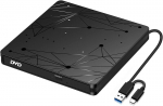 Optinis įrenginys I&scaron;orinis CD/DVD įrenginys, USB 3.0 / Type-C