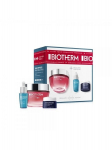 Odos priežiūros rinkinys Biotherm Blue Peptides stangrinamasis kremas SPF30, 3 dalių