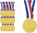 Medaliai vaikams, cinko lydinys, 16.5 colio kaspinas, 12 vnt