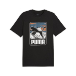 PUMA laisvalaikio mar&scaron;kinėliai vyrams PUMA GRAPHICS Mountain Tee PUMA Black - 62791101, juodi