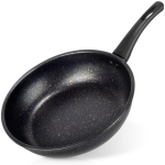 Keptuvė granitinė BASIC LINE 24 cm juoda 2 l Orion