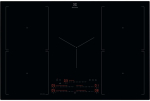 Indukcinė kaitlentė Electrolux EIS82550I SenseBoil 77 cm Slim-Fit