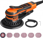 Elektrinis ekscentrinis &scaron;lifuoklis 152 mm, 350 W, 152mm Su be&scaron;epetėliniu variliu 350W
