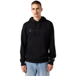 Vyri&scaron;ka džemperis Champion Hooded Sweatshirt, juodas, 220271 KK001