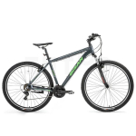 Kalnų dviratis Bisan ATLAS V Grey/Green (ratų dydis: 27,5", rėmo dydis: 19")