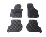 Kilimėliai QuiltyMats Volkswagen Golf 2003-2009 (4 vnt.), Juoda-Juoda /11-14