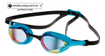 Plaukimo akiniai Competition Aquafeel Leader Mirrored 41011 FINA mėlyni