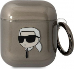 Karl Lagerfeld dėklas AirPods 1/2 &ndash; juodas