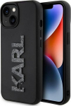 Karl Lagerfeld Apple iPhone 15 HC 3D LOGO GLITTER Black