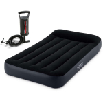 Pripučiamas čiužinys 191x99x25 cm su stūmoklinia pompa Intex 64141