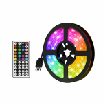 I&scaron;manioji LED juosta miegamajam RGB, su nuotolinio pulteliu, 1 vnt.