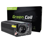 Green Cell galios keitiklis nuo 12 V iki 230 V 300W/600W Modifikuota sinuso banga