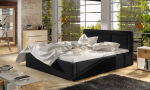 Lova NORE Belluno MTP, 160x200 cm, juoda