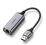 Ugreen MC209 tinklo i&scaron;orinis adapteris USB 3.0, pilkas