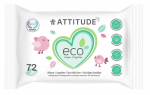 Drėgnos servetėlės ​​kūdikiams Attitude, 72 vnt