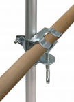 Kačių tinklo tvirtinimo strypas Trixie TX-4413, sidabrinis, 127 cm