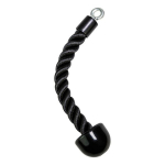 Tricepso virvė Tunturi Single Tricep Rope, 37 cm