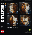Meno rinkinys - Lego 31198 Wall Art The Beatles