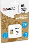 Karta Emtec Elite Gold MicroSDHC (ECMSDM16GHC10GP)