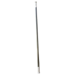 Vonios, du&scaron;o karnizai užuolaidai baltas/pilkas 70-120/110-200cm