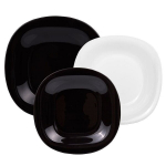 Luminarc pietų servizas Carine Neo White & Black, 18 dalių