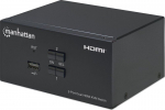 KVM jungiklis Manhattan HDMI/USB 2x1 Dual-Monitor Video 4K*30Hz
