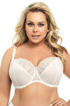 Liemenėlė moterims Gorsenia K425 Casablanca, balta