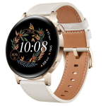 I&scaron;manusis laikrodis Huawei Watch GT 3 Elegant White Leather 42mm