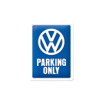 Metalinė plok&scaron;tė 20 x 30 cm, VW Parking only