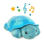 Naktinis &scaron;viestuvas su &scaron;viesos projekcija, garsais Vežlys, Twilight Turtle Aqua, Cloud B 012929