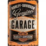 Nostalgic art Harley-Davidson Garage Skardos ženklas 40x60 cm, M