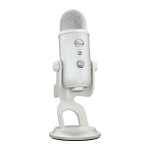 Mikrofonas žaidėjams - Laidinis - Logitech G - Mėlyna Yeti - USB - Balta
