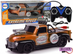 Nuotoliniu būdu valdomas Pick-up Champion 1:18, rudas