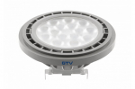 LED lemputė, AR111, 4000K, G53, 12,5 W, DC12V, 40&deg;, 1250LM, pilka