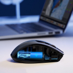Ugreen USB Optical Wireless Mouse 2.4GHz 4000 DPI black (MU006)
