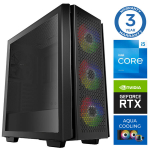 Kompiuteris INTOP AQUA i5-13400F 16GB DDR5 2TB SSD M.2 NVME RTX3050 8GB no-OS
