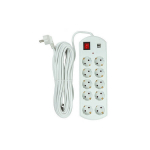 Buitinis ilgiklis, 10 lizdų, 2x USB, 10m, 1 vnt.
