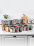 Birių produktų indelių komplektas, 18 vnt.