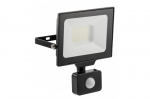 LED prožektorius su judesio jutikliu, 30 W, 3000 lm, 6000 K, IP65, 120&deg;, juodas, GT-GCR30W-64