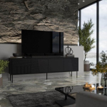 TV staliukas Halmar Abi TV, juodas