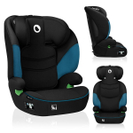 Lionelo Lars I-Size Green Turquoise automobilinė kėdutė, 100-150 cm, ISOFIX, žalias turkisas