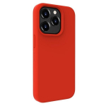 Evelatus silikoninis dėklas Apple iPhone 15 Pro Premium Magsafe Soft Touch Raudonas