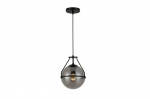 DROP lubinis &scaron;viestuvas, 6984, AC220-240V, 50/60Hz, 1*E27, maks. 25W, sk. 21cm, juodos spalvos