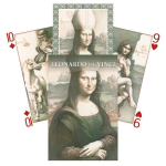 Žaidimo kortos Leonardo Da Vinci menas, 54 vnt.