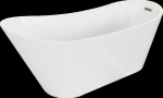 Vonia Mexen Alta, 170 x 75 cm, White+Gold