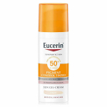 Apsauginis veido kremas nuo saulės Eucerin SPF50+, 50 ml, Light