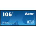 LED ap&scaron;viestas plok&scaron;čias LCD ekranas su jutikliniu ekranu - iiyama - iiyama ProLite TE10518UWI-B1AG - 105" (104.6' įstrižainės klasė)