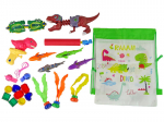 Nardymo žaislų rinkinys Dinozaurai LeanToys